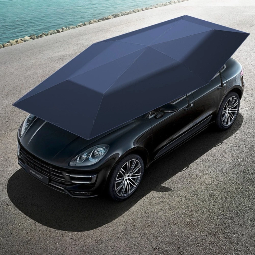 

Полностью автоматический автомобильный зонтик, внедорожник, навес на крыше, складной чехол с дистанционным управлением, защита от солнца и теплоизоляция TY-XYY-0025