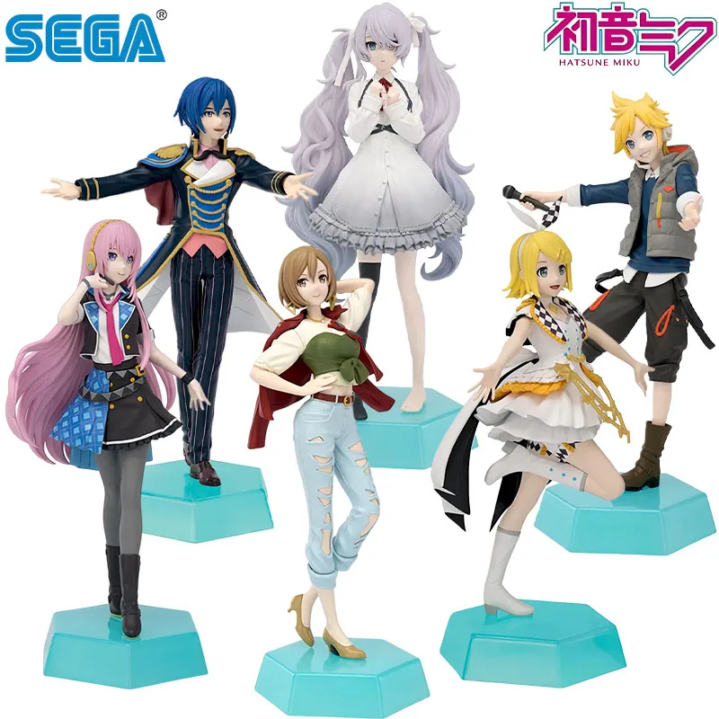 在庫あり-セガ純正-ddc-初音ミク-colorful-stage-アニメキャラクター-meiko-kaito-子供向けギフトコレクション-アクション玩具モデル