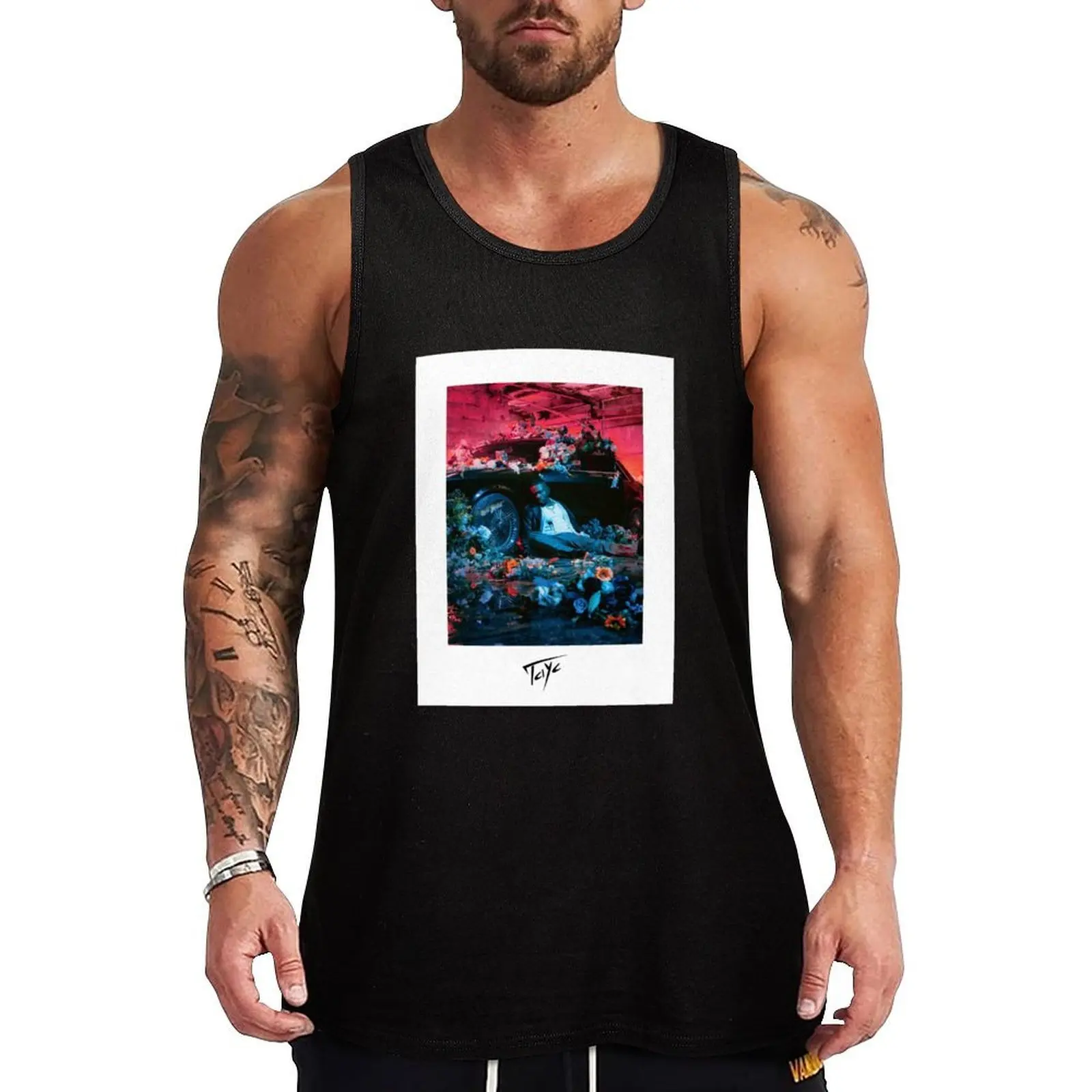Tayc - Portrait album cover Tank Top Loose Casual Tank Top Soft Breathable Sleeveless Tee