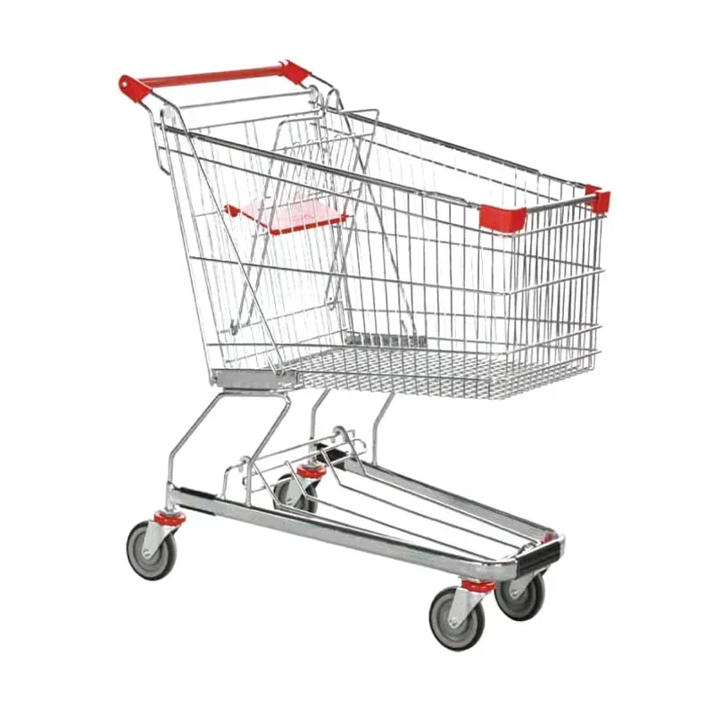 Multifunctionele Standaard Plastic Hoezen Shopping Truck Supermarkt Trolley