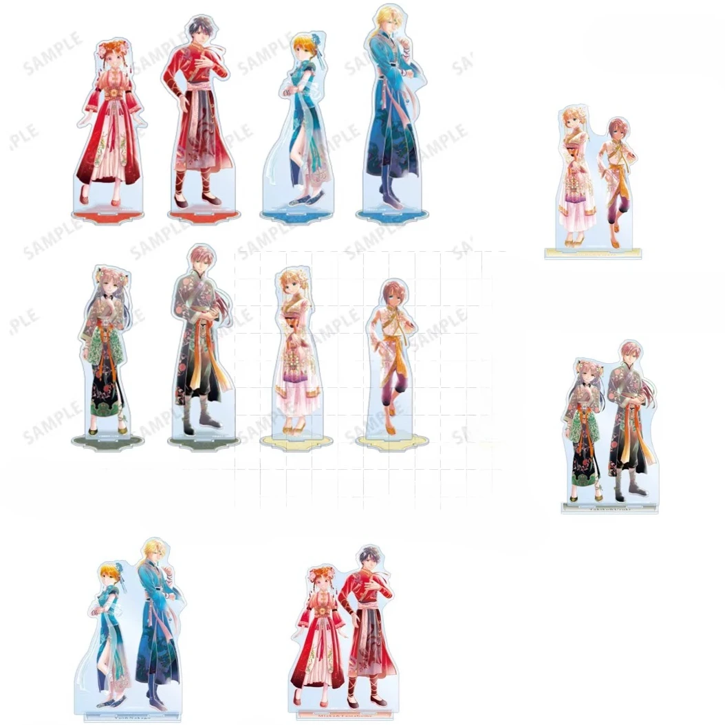 

Game Suzuno Takiko Uruki Nakago Yui Chichiri Yuuki Miaka Acrylic Stand Doll Anime Figure Model Plate Cosplay Toy for Gift