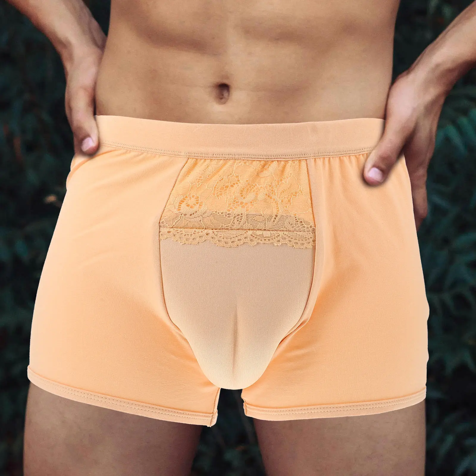 

Crossdressing Slimming Underpants Underwear Comfortable Breathable Body Shaping Male Underpants for Crossdressing