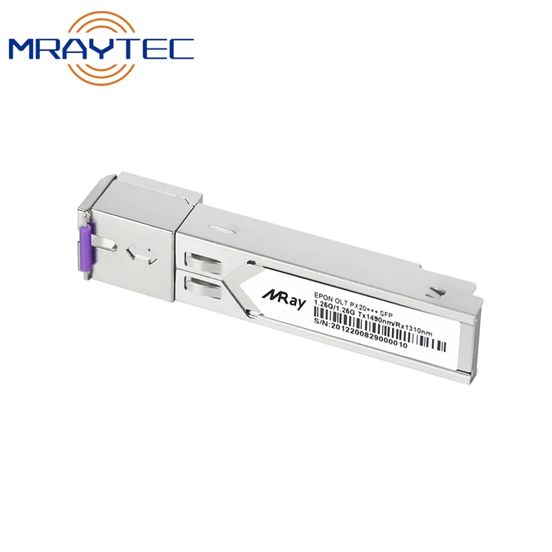 Module EPON PX20 +++ OLT PON 1.25Gbps, Déchets, Récepteur NATO, 20km, Réseau FTTH FTTX, Connecteur SC 7dBm