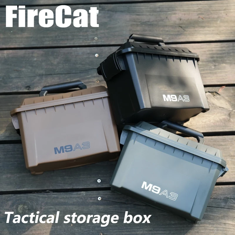 Tactical Ammo PP BLT Box  Can Lockable Ammo Storage Box Ammo Storage Containers For Pistol Ammunition Box With Magazine