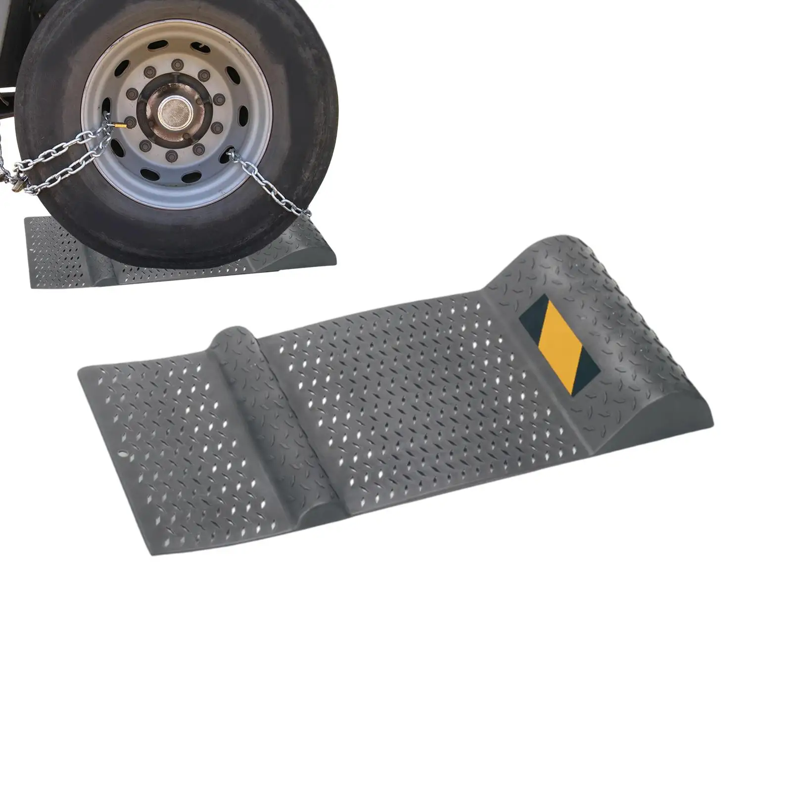 

Wheel Chocks for Parking Heavy Duty Anti-Slip Parking Stopper Car Truck RV Tire Positioning Aid for Garage Driveway Workshop