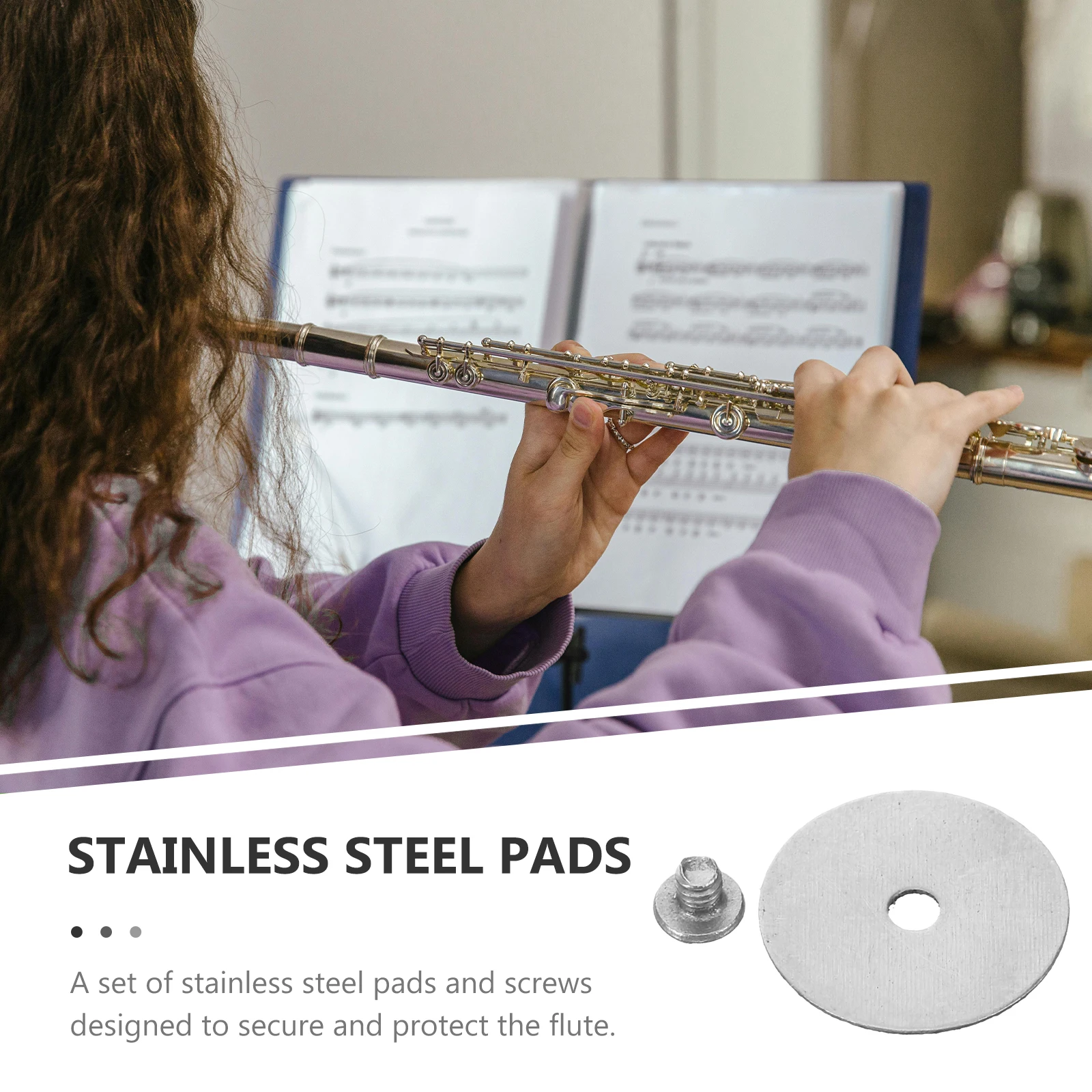 

Wind Instrument Screw Gasket Flute Accessories Replacement Kit Parts Screws Fixing Repair Tools Mat Fastening Washer