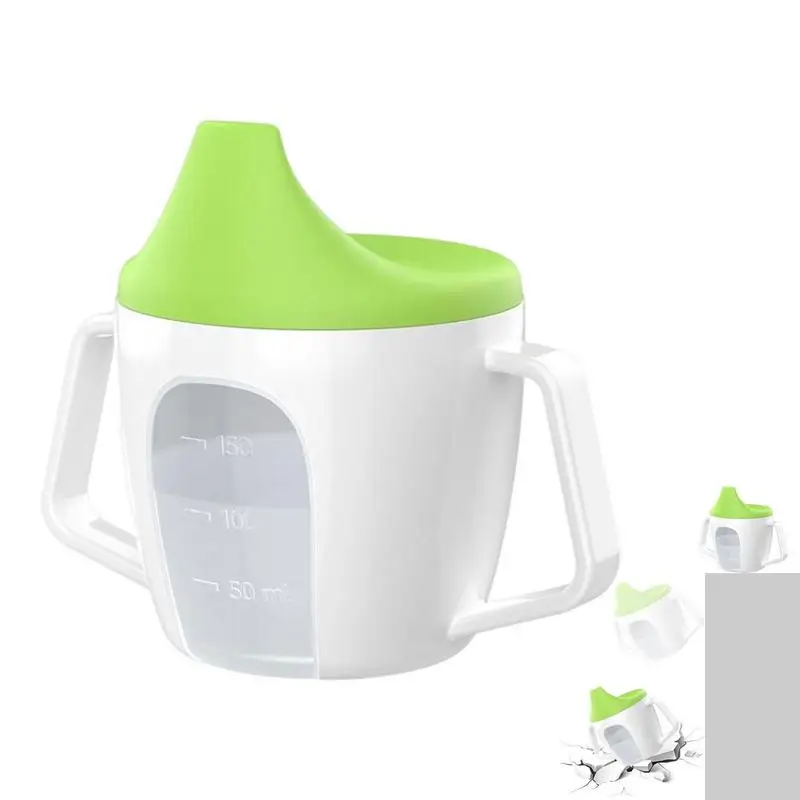 

Baby Sippy Cup Cute Leak Proof Sippy Cup With Handles And Scale Small Baby Spill Proof Portable Trainer Cup Birthday Gift For