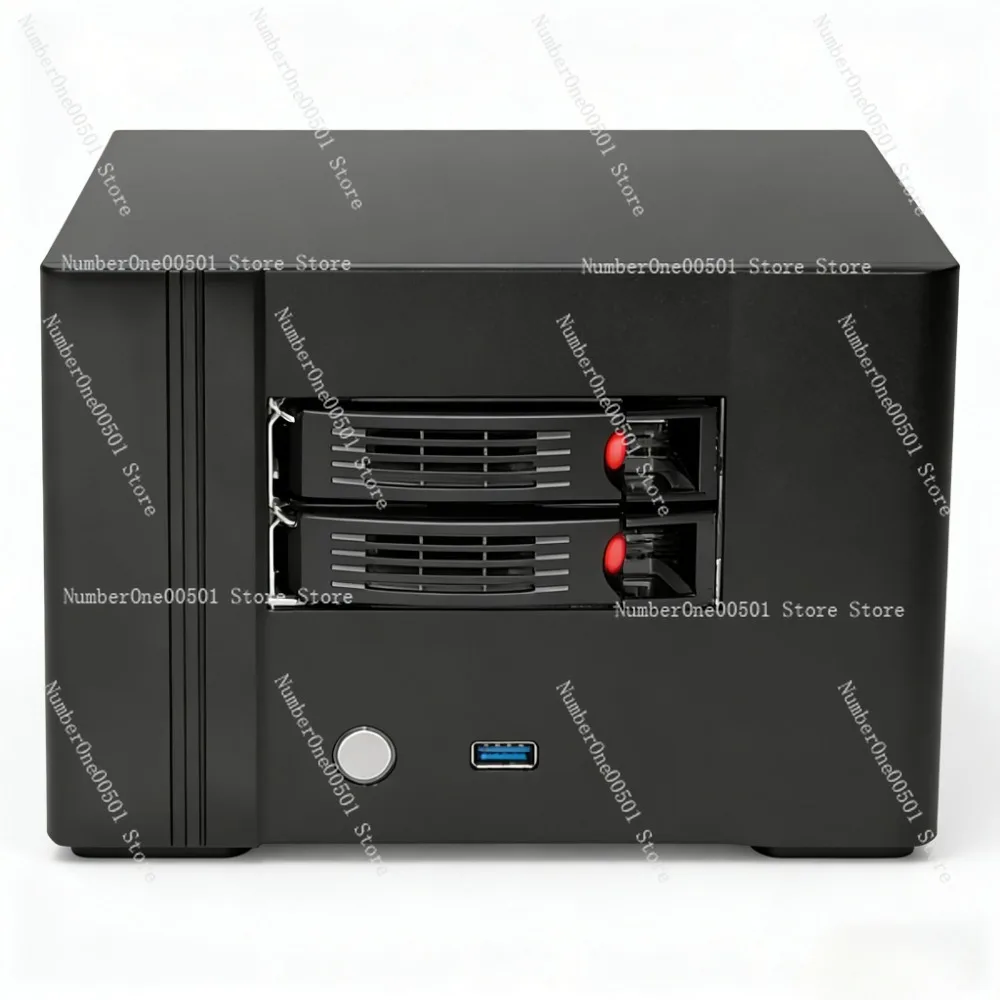 

2 4 6 8 Drive Bays NAS Chassis Hot-Swappable ITX Small Case Home Theater Private Cloud Storage Compact Storage Case.LBW011.