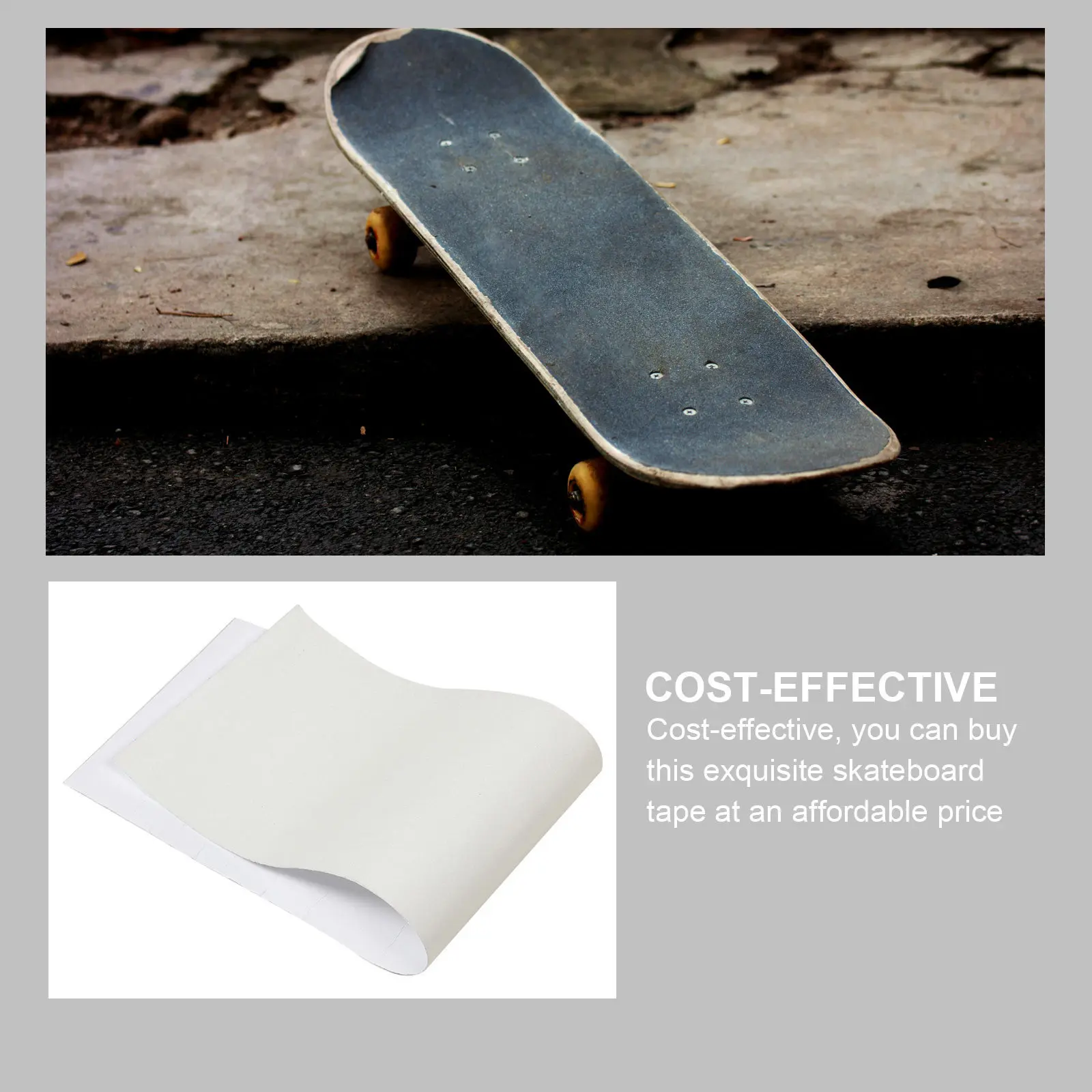 Self-Adhesive Skateboard Tape Professional Wear-Resistant Multi-Function Anti-Wear Skateboard Decor Replacement Tape