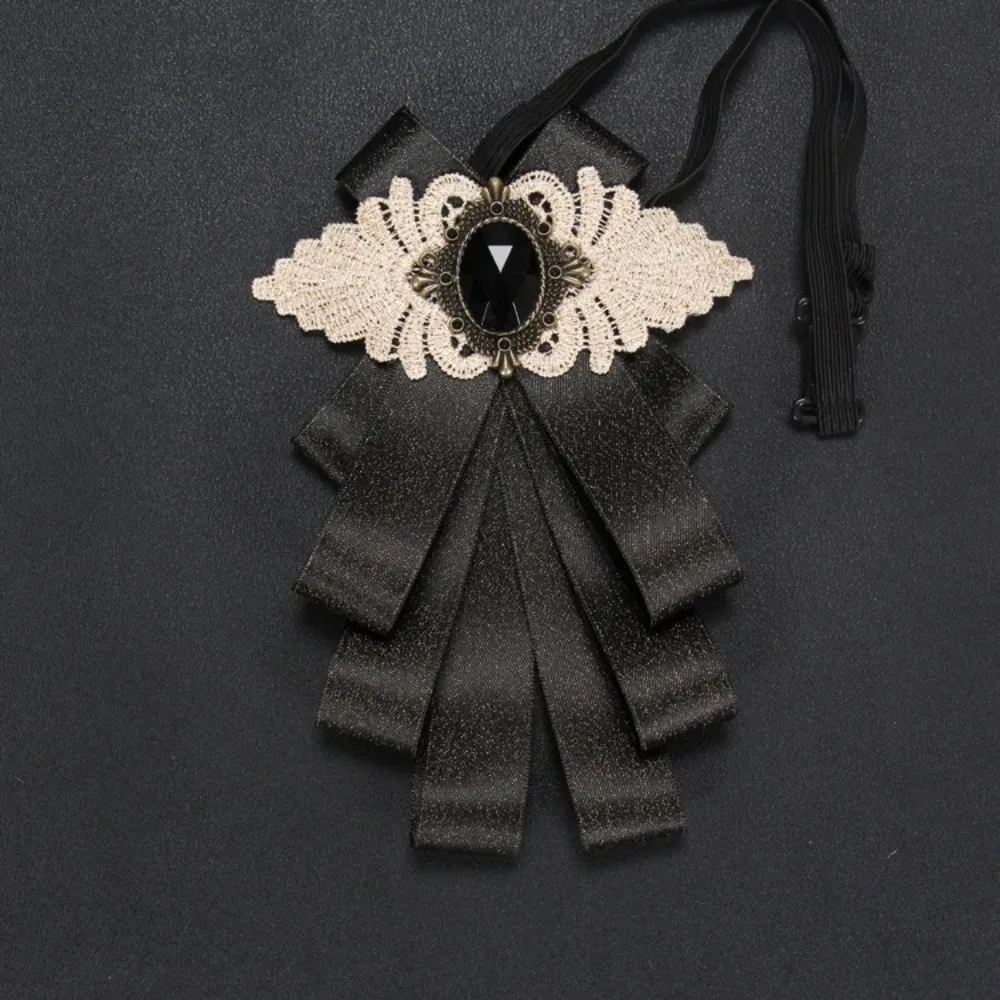 

New Bow Tie Fashion Handmade Ribbon Bowtie Business Banquet Suits High-quality Jewelry Gifts Women Men's Wedding Accessories