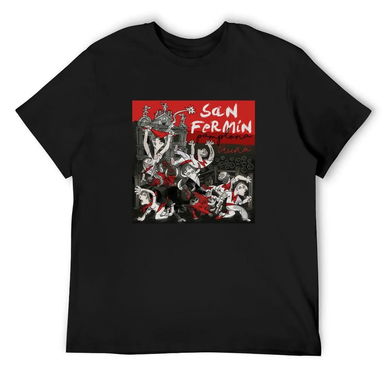 

Black, White & Red T-Shirt man clothes funny meme t-shirts Man t-shirt mens fashion