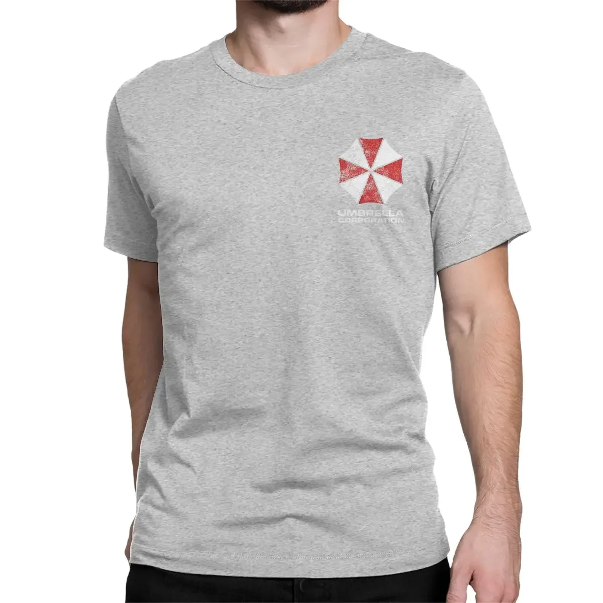 Pharmaceuticals Corporation 100% Cotton Tees Short Sleeve T Shirt Plus Size Tops Umbrella Corp Corporations Video Game T-Shirt