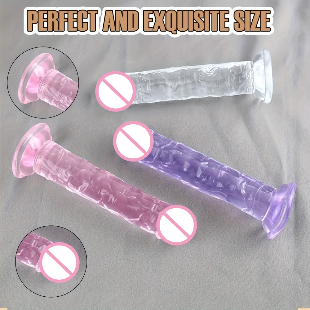 Dildos Sex Toys Dick Cheap Soft Female Vagina Clitoris Anal Masturbators Penis with Suction Cup 5 Colors Consolador Dildo Gode