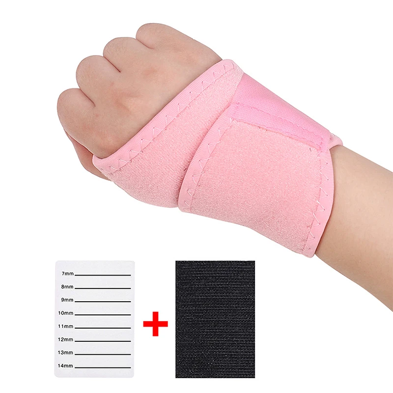 1set Grafted Eyelash Show Board Eyelash Extension Hand Plate Lash Holder Eyelash Extension Pallet With Adjustable Wrist Strap