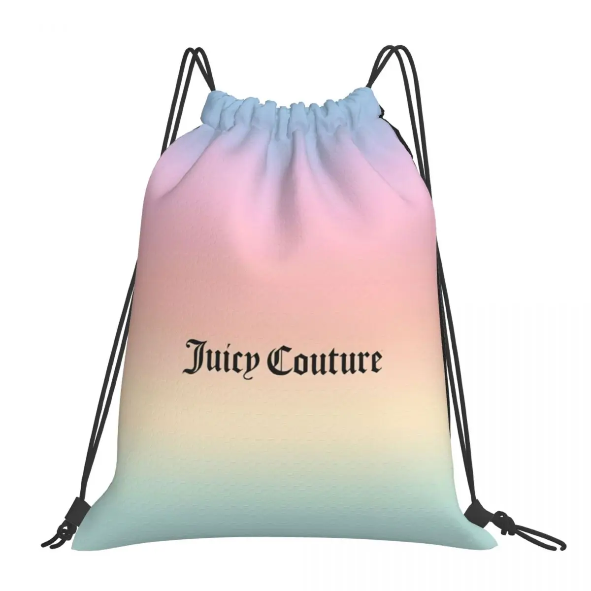 

Juicy Couture Portable Sports Bag Thicken Drawstring Belt Riding Backpack Gym Drawstring Shoes Bag Clothes Backpacks