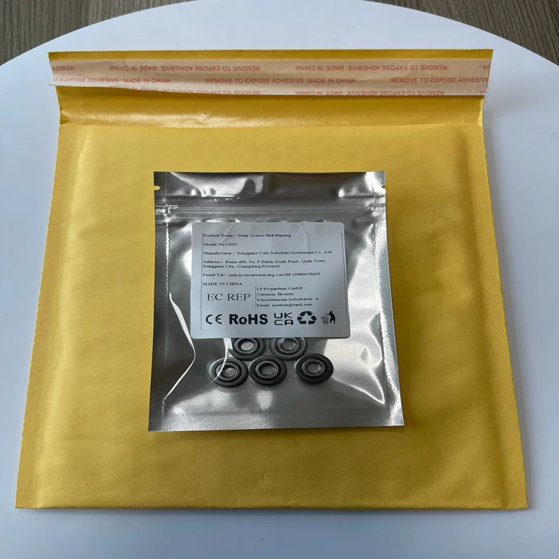 

5 шт. GE5C Самосмазывающиеся радиальные сферические подшипники размером 5x14x6 мм. Идеально подходит для 3D-принтеров Voron 2.4 Trident