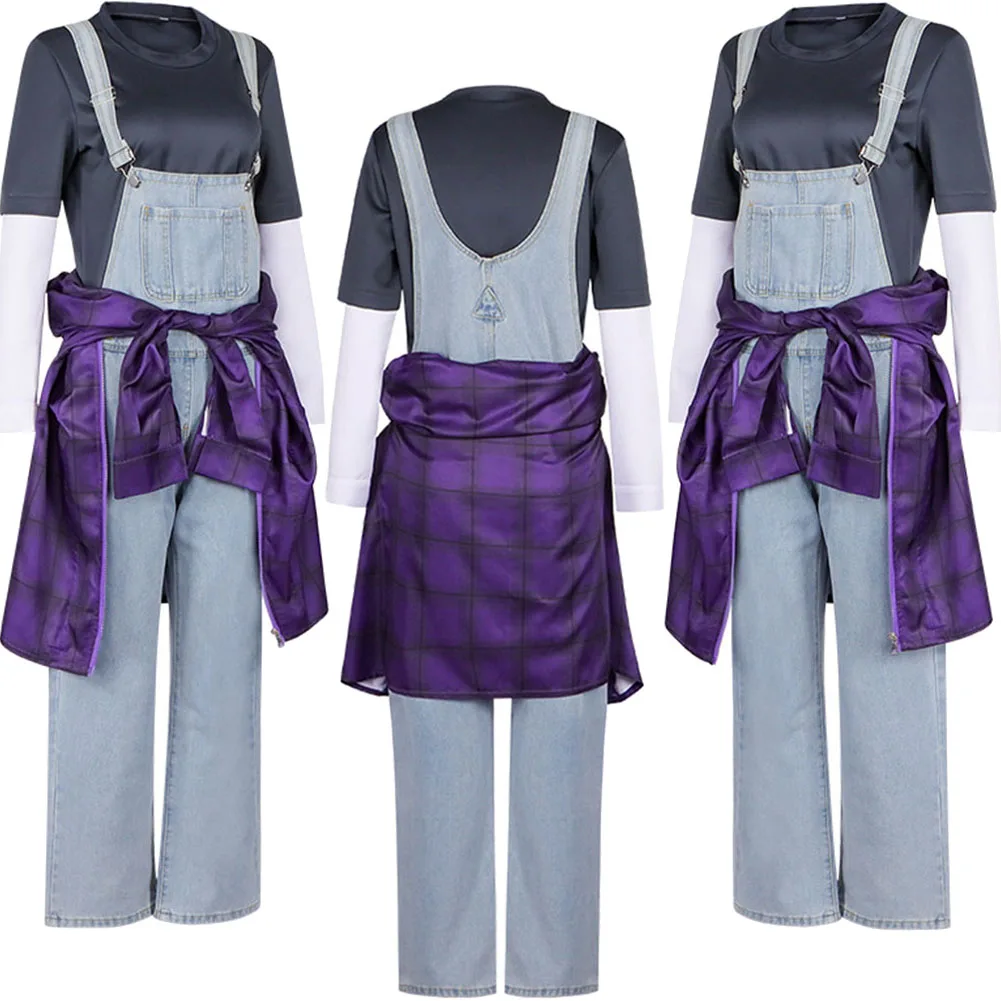 Película Estado Eléctrico Michelle Keats disfraz Cosplay mujeres hombres juego de rol Top pantalones abrigo trajes Halloween carnaval fiesta traje