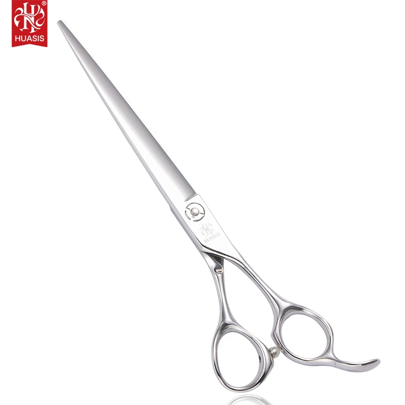 HUASIS HU1 Dog Grooming Scissors Professional Pet Tool 6.5inch 7inch 7.5inch Japan 440C Straight Shear Free Ship