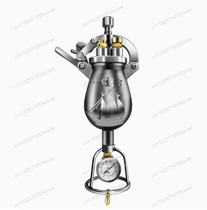 

Hand Popcorn Machine Open Firing Popcorn Puffing Machine Puffed Rice Corn Machine Manual Popcorn Maker
