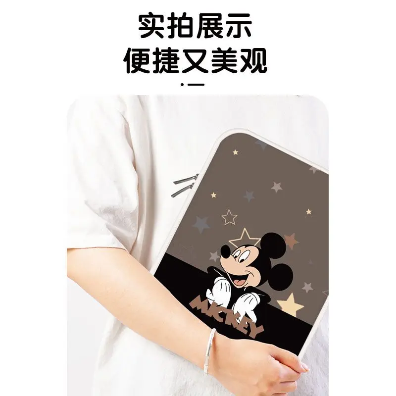 ديزني ميكي ماوس لطيف الوردي حقيبة لابتوب لينوفو ديل HP هواوي Xiaomi ماك بوك اير M2 حافظة 10 11 12 13 14 15 16 المثانة الداخلية #4