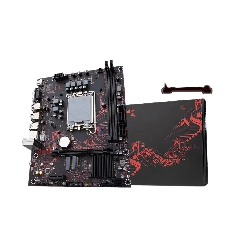 Great Wall H610M desktop main board computer gaming Core CPU memory three-piece set 12100/12400F