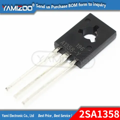 10 pièces 2SA1358 2SC3421 (5 pièces A1358 + 5 pièces C3421 )(5 pièces 2SA1360 + 2SC3423 ) (5 pièces 2sc1944 + 2SA899 )TO-126 A899 c194 C3423 A1360
