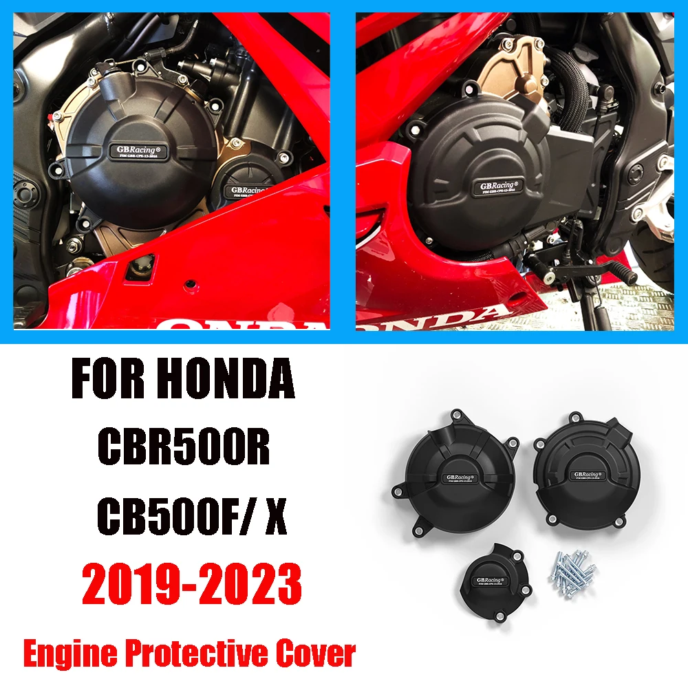 

CBR500R Engine Protective Cover FOR HONDA CB500X CB500F CBR500 R 2019 2020 2021 2022 2023