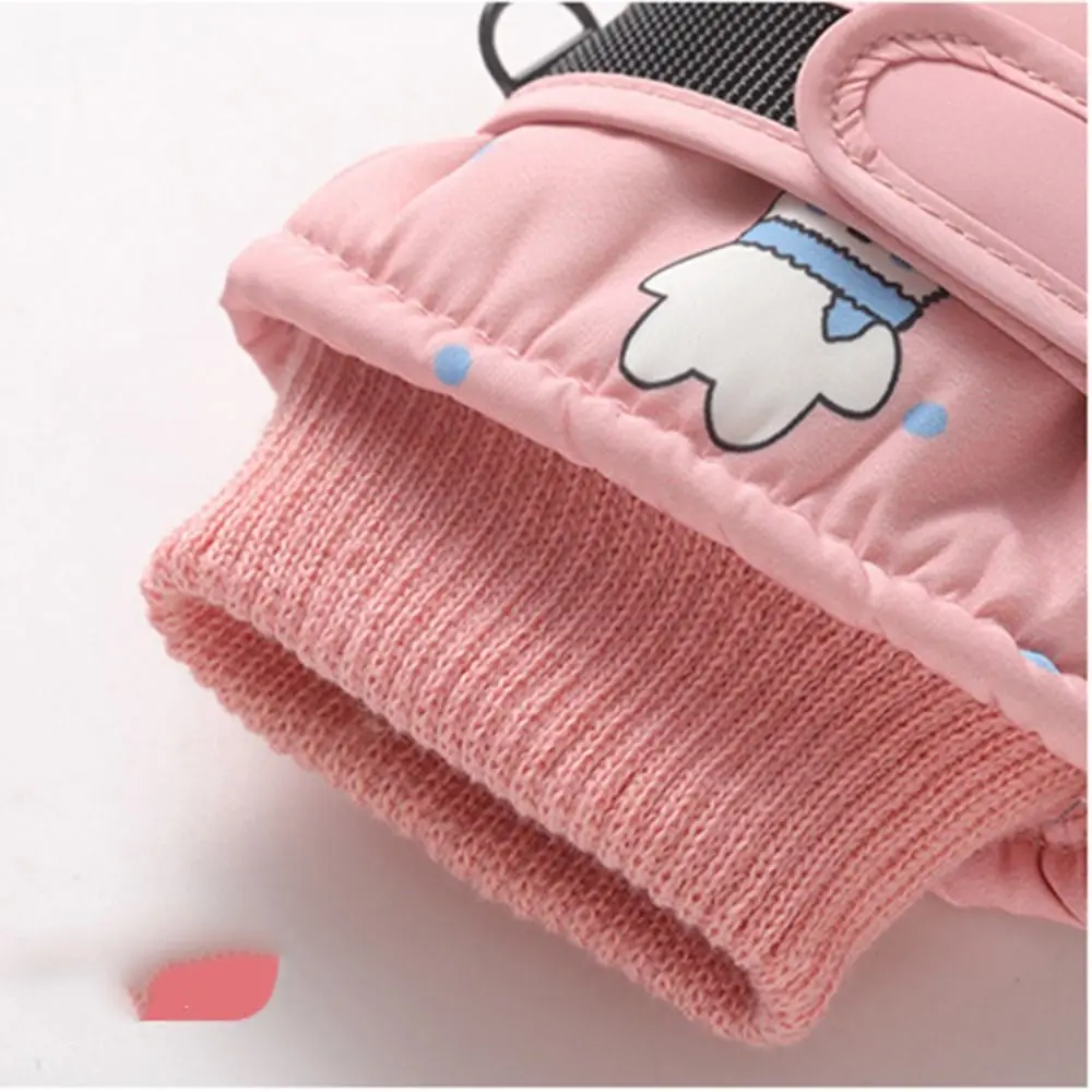 

Portable Thick Warm Ski Gloves Non-slip Windproof Sports Mittens Snow Snowboard Touch Screen Cycling Gloves Boys Girls