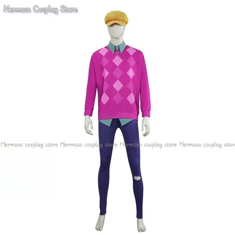 CyDemon Saja Boy Baby Saja Boys أزياء تنكرية قبعة شعر مستعار أنيمي فيلم Kpop شيطان جينو الرومانسية آبي سر الأداء المرحلة البدلة #4