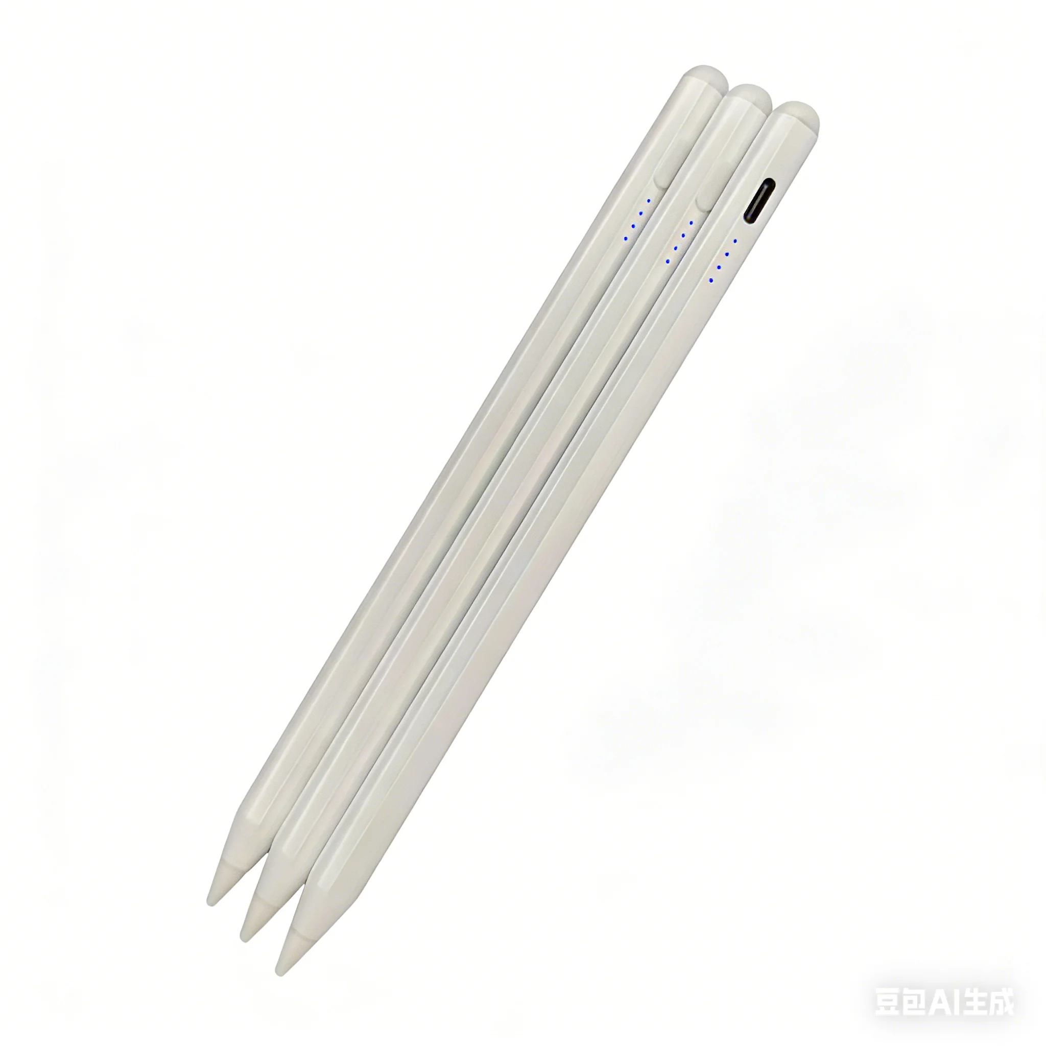 Suitable for Apple 2018-2024 iPad Products Stylus Pen, 1-2pcs, No Bluetooth, Button Version, Active Recognition