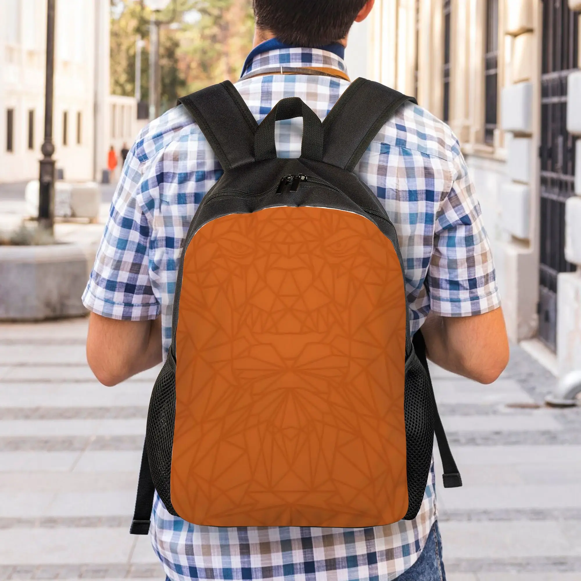 Back to school season Light Soccer Football Fan Merch 36 Schoolbag  Couple Handbag Backpack