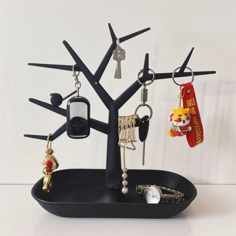 1PC Tree Hanger Creative Necklace Jewelry Necklace Bracelet Jewelry Display Rack Creative Earrings Ring Storage Rack