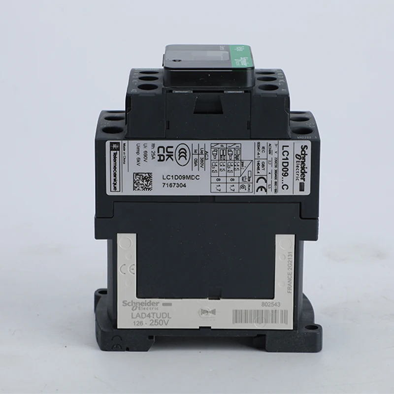 Imagem -03 - Contator Schneider-electric dc Motor dc Bdc Edc Fdc Mdc Lc1d12 Lc1d18 Lc1d25 Lc1d32 Lc1d38 24v 48v 110v 220v