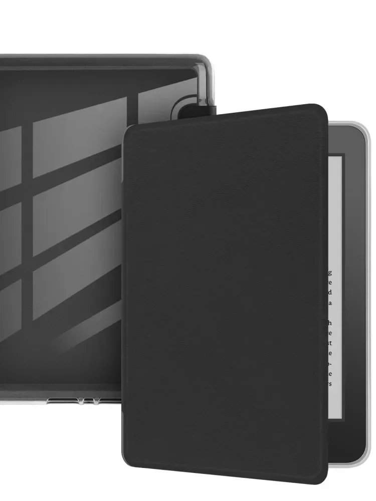 Solidne etui magnetyczne do Kindle Paperwhite 3 2 1 DP75SDI 5. 6. 7. generacji 2012/2013/2015/2017, ochronne przezroczyste plecki. — zdjęcie produktu 7