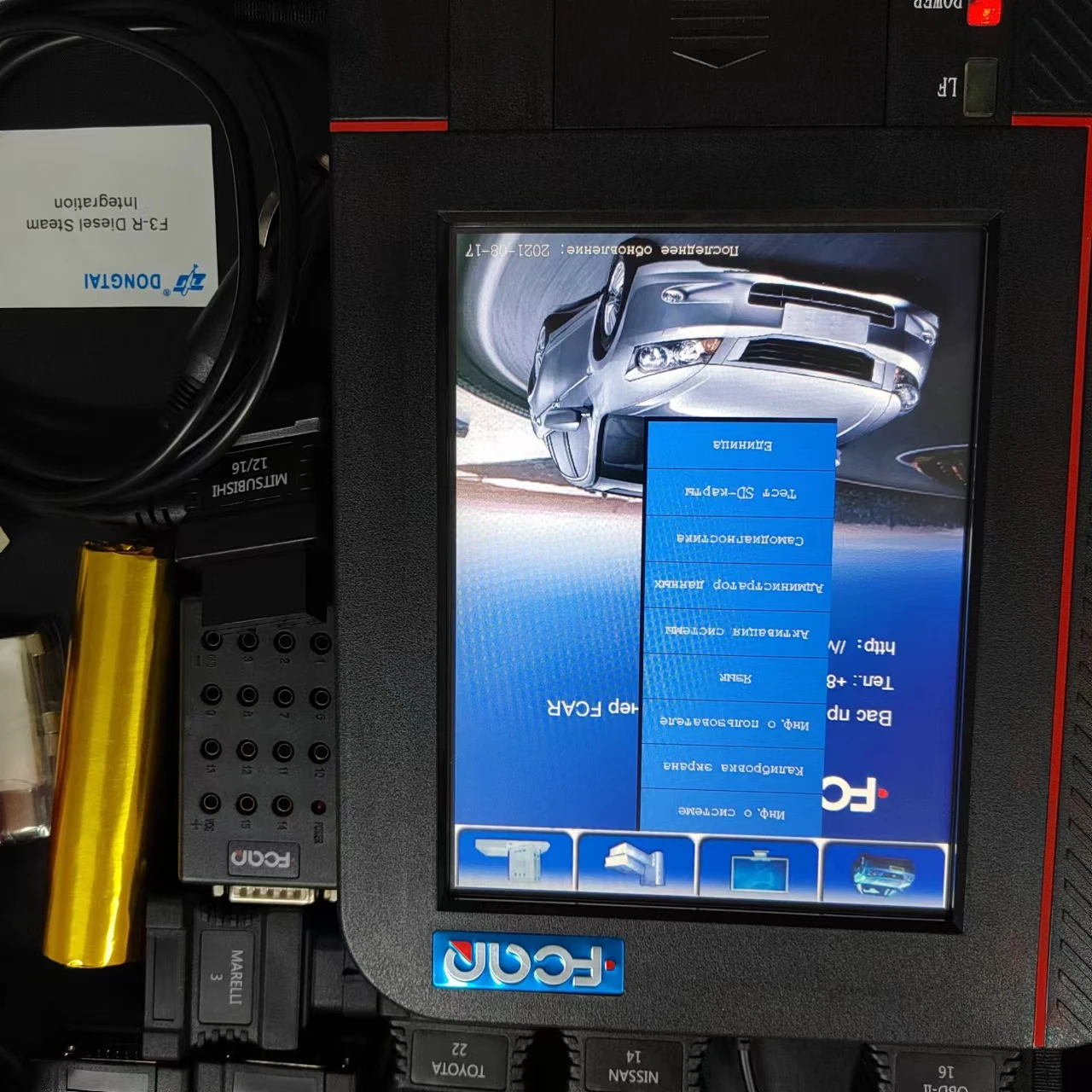 Original Fcar F3-R diesels scanner Russian Optimized version full set F3 R car diagnostics tool