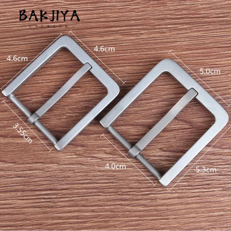 New Pure Titanium Anti Allergy Rustproof Pin Buckle Belt for Men's Casual Business Leather Fashion Women's Waist Band 35mm/38mm