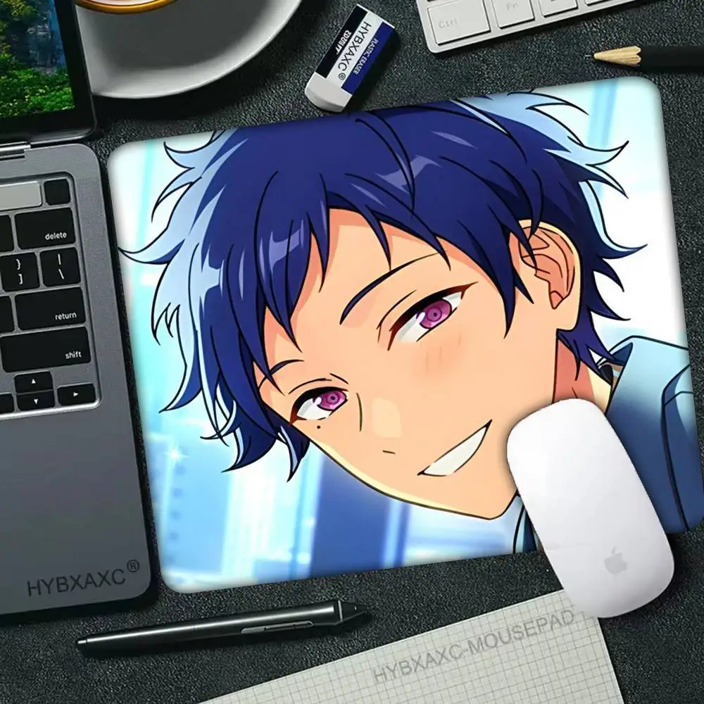 1pc Music Game Fushimi Yuzuru Mousepad Small LockEdge For Gamers Computer Desk Pad Rectangular Anti-slip Rubber