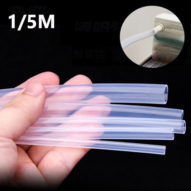 Silicone Tube Clear Transparent Food Safe Silicone Hose Pipe Aquarium Pump Soft Tubing Flexible for Beer Drink Milk Water Wine