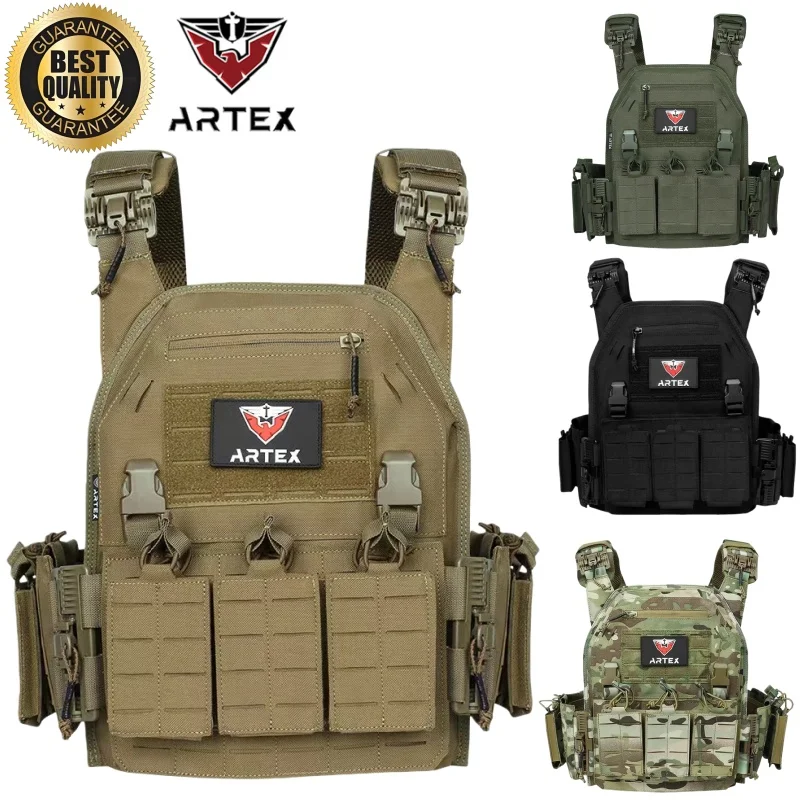 Taktische Weste Outdoor Jagd Plattenträger Schutzweste Verstellbare Weste Airsoft-Träger Kampfausrüstung