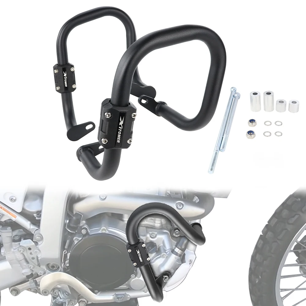 

For Yamaha WR250R WR 250R 2008-2019 2020 Motorcycle Steel Highway Crash Bars Engine Guard Bumper Crash Cages Falling Protector