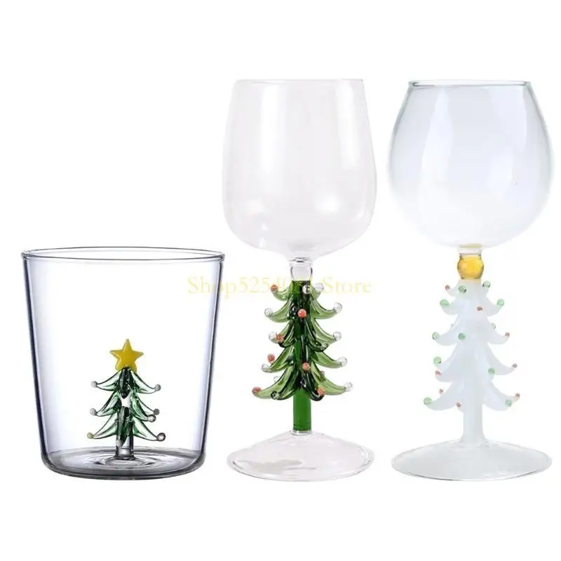 

Фигура рождественской елки Axyc Внутри Mug Pervanized Christmas Erue Wine Glass Cup Cup
