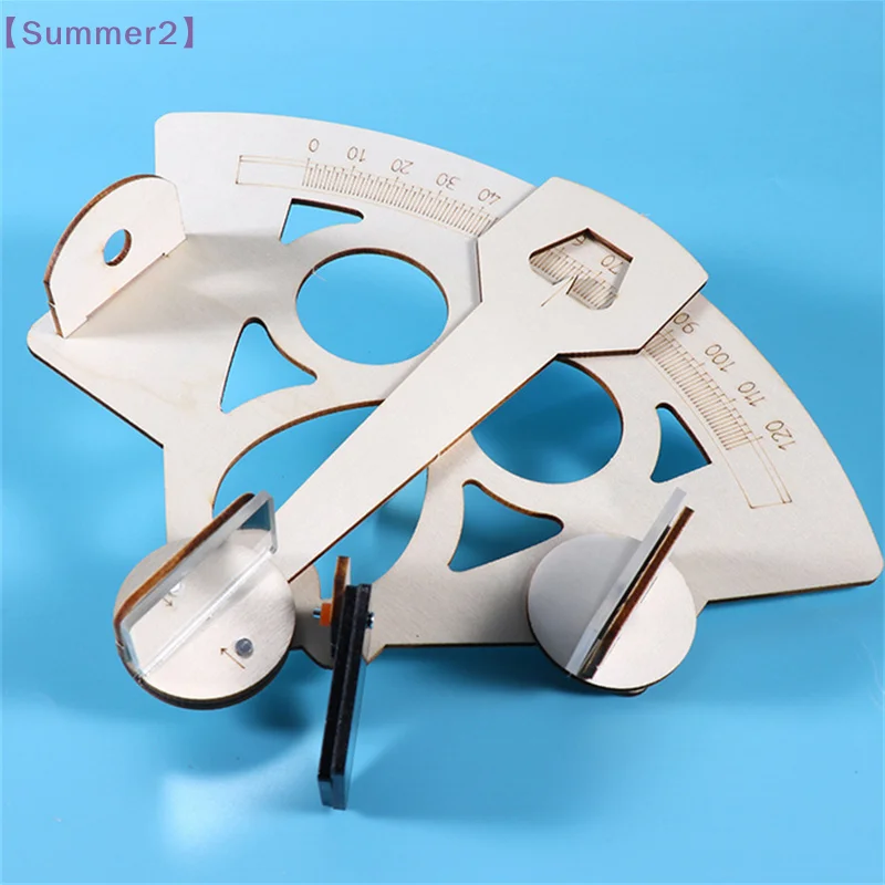 DIY Nautical Science Educational Playthings Sailor Making Kit Wooden Assembly Toy Stickers Equipment Toy Educational〔Sum2〕