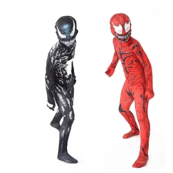 Spiderman Superhelden Cosplay Halloween-kostuums voor nieuwe Venom-kostuum Kinderpak Jumpsuit Jongens Symbiont Spiderman-kostuums