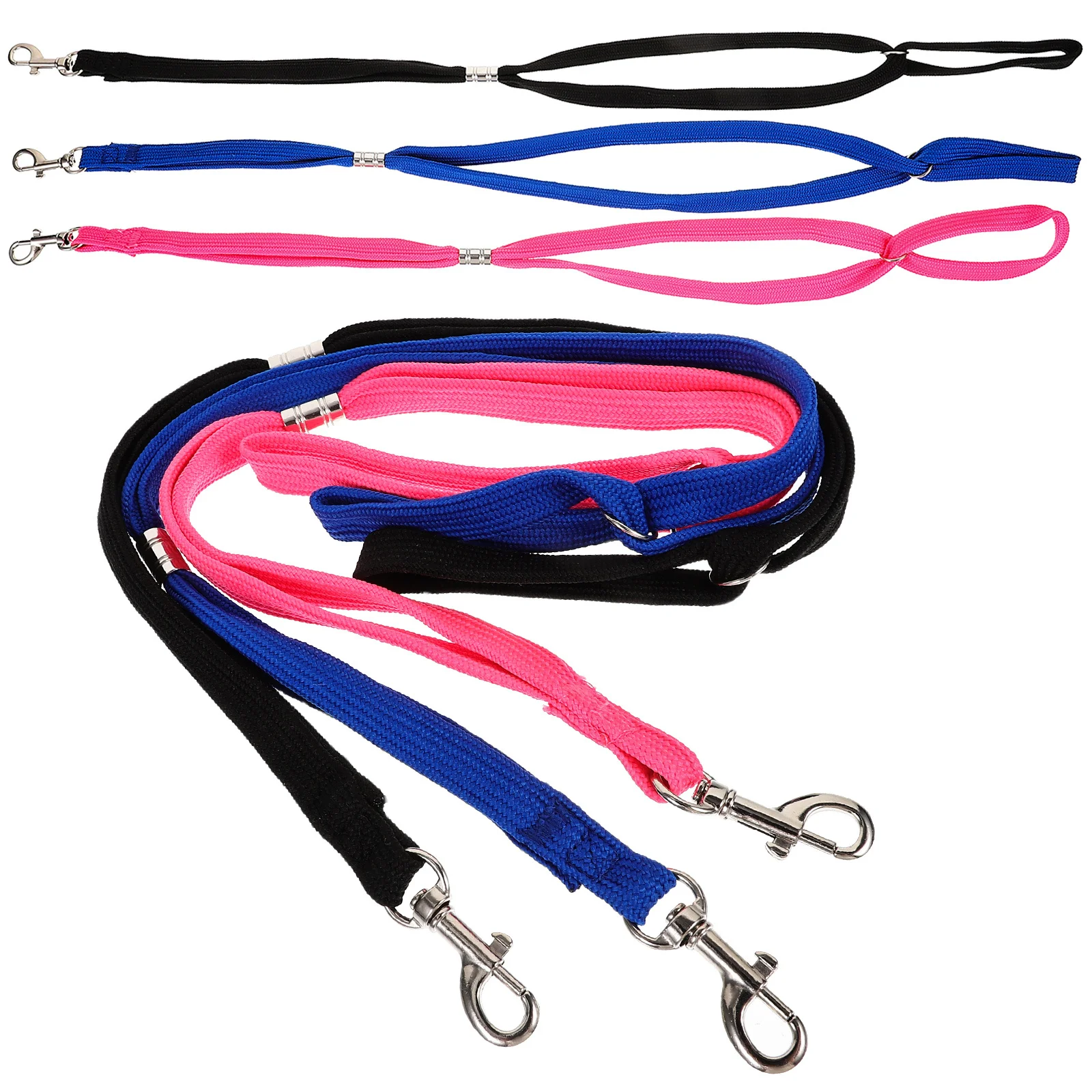 

6Pcs Pet Dog Bathing Helper Adjustable Grooming Noose for Safe Grooming Sessions Soft Neck Comfortable Pet Showering Cord