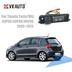 VKAUTO Rear View Camera For Toyota Yaris/For Toyota Vitz P90 Hatch 2005~2013 CCD HD Night Vision Reversing Backup Parking Camera