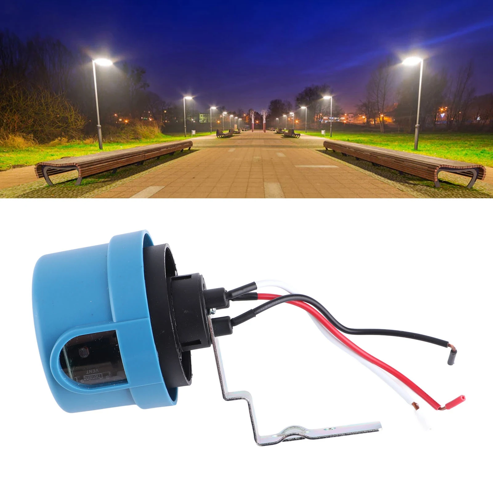 Street Light Photo Control 105-305V Photocell Sensor Energy Saving Easy To Install Lightweight Automatic Induction for Lamp