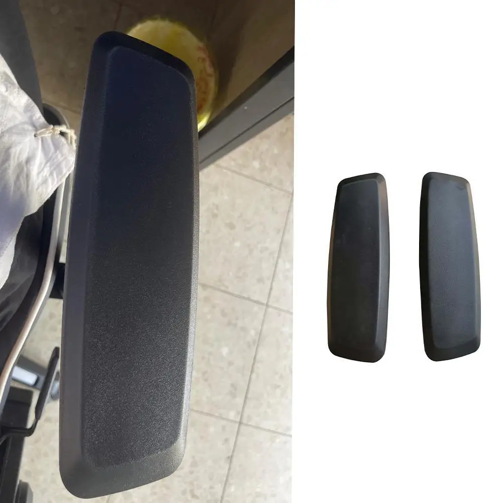 2pcs/Set Chair Armrest Pads Office Chair Parts Arm Pad Armrest Replacement with 4pcs Screws Repair Chair Arm Rest