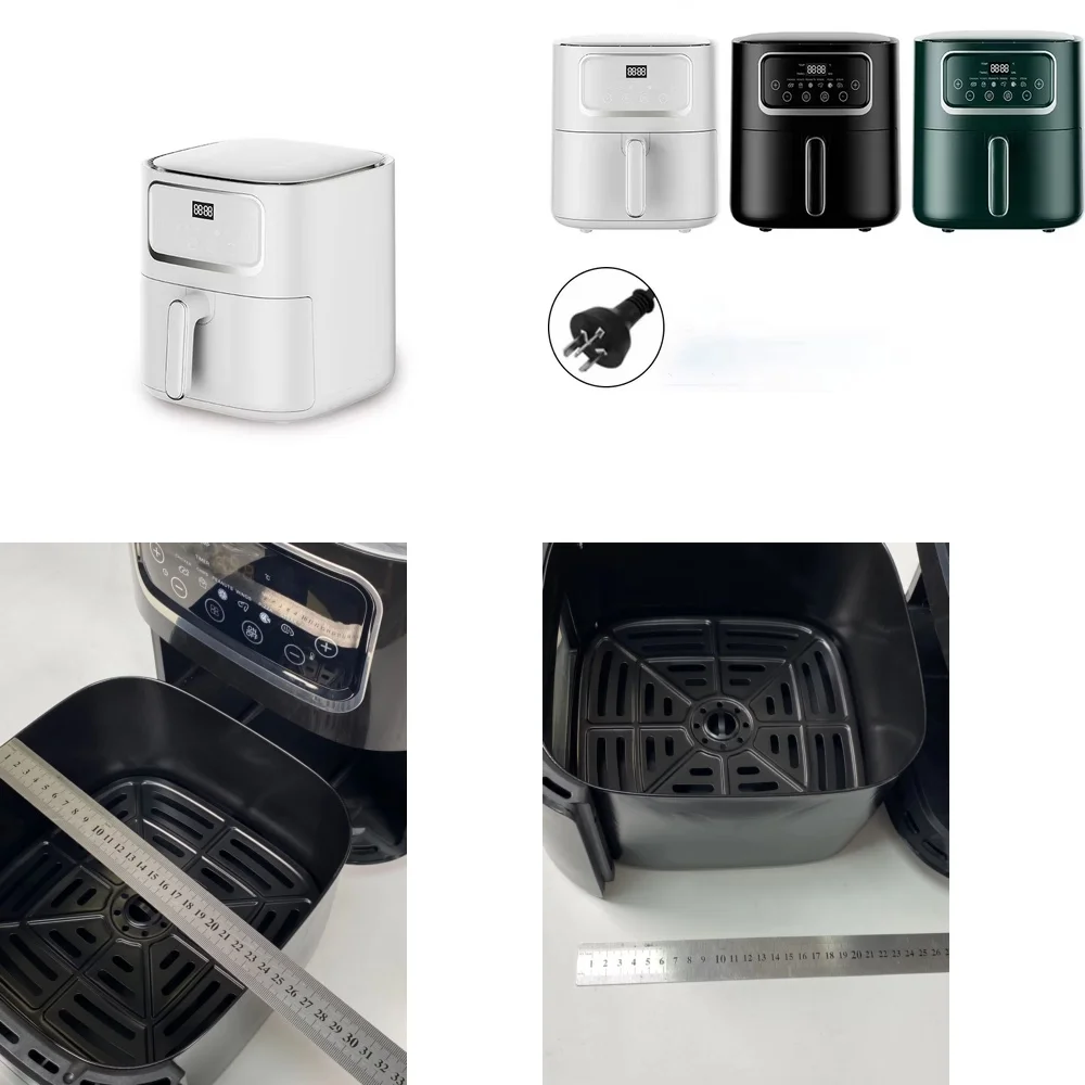 

High Quality OEM ODM New Arrival 10L 1400W Smart Touch Screen Oil Free Electric Deep Fryer Hot Air Fryer
