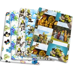 Disney Shrek 50*145cm Digital Printing Polyester Cotton Fabric Sewing Quilting Fabric Needlework Material DIY Handmade