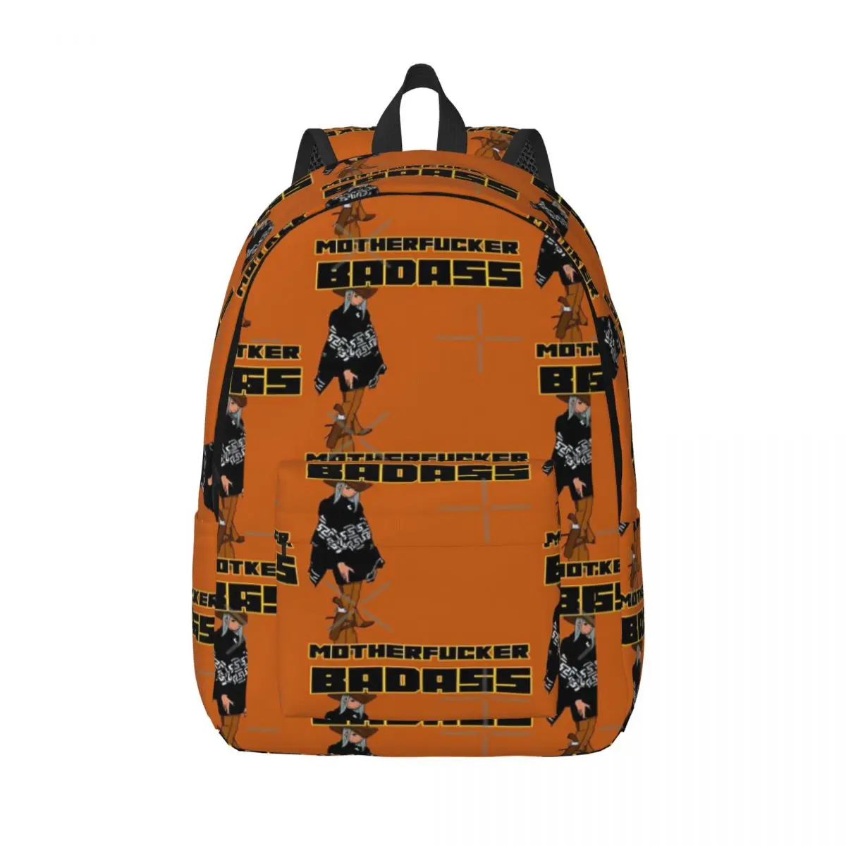 

Badass Ковбой Аниме Девушка Жирная Западная Потрясть Острый Графический Дизайн Простой и Стильный Рюкзак Холст Рюкзак Дорожный Рюкзак